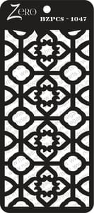 Brand Zero Pratibimb Craft Stencil - Code: BZPCS-1047 - Select Your Preferred Size