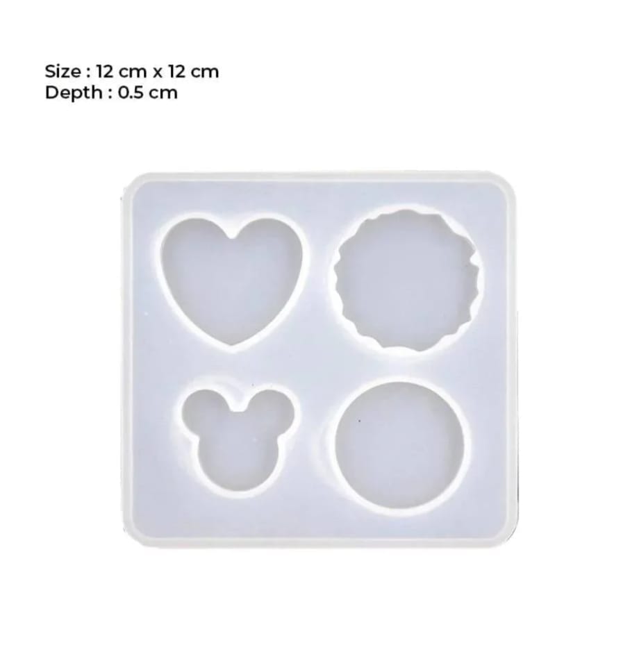 Rakhi Mould / Magnet Mould / Pop Socket / Pendent Mould - Design 4