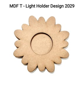 Brand Zero MDF Tea Light Holder Double Layer - Design BZMDFTEALHDDL2029 Brand Zero MDF Tea Light Holder Double Layer - Design BZMDFTEALHDDL2029