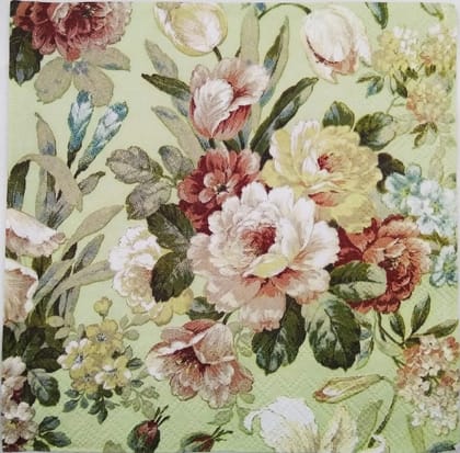 Decoupage Napkin / Tissue papers - 33cm by 33cm - GT1539