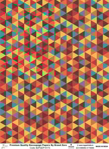 Brand Zero Premium Quality Decoupage Paper Pack of Two - Design Code: BZPQDP10173