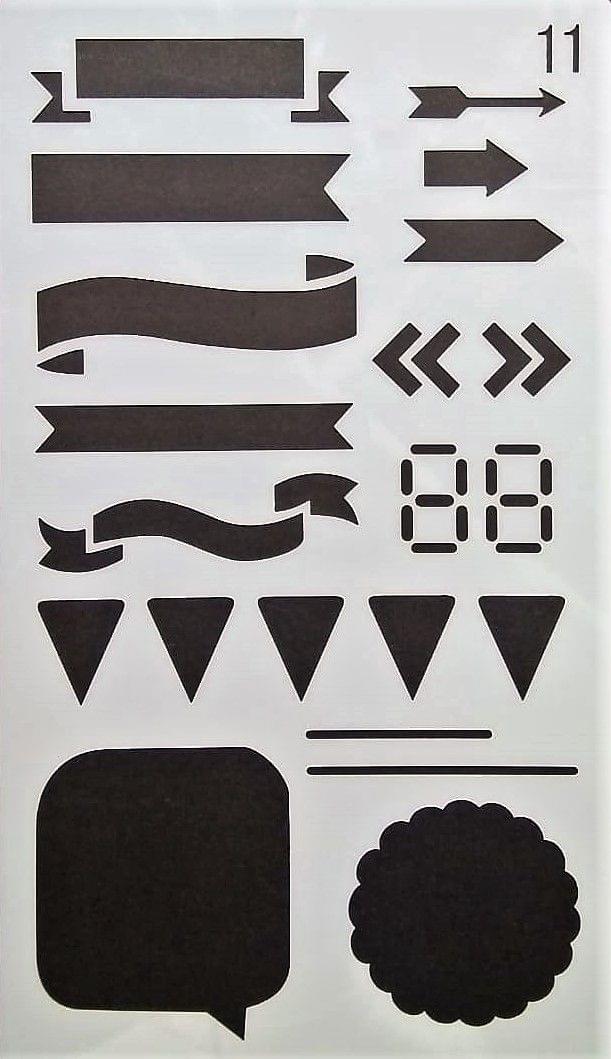 Stencil - 4"*7" Design 11