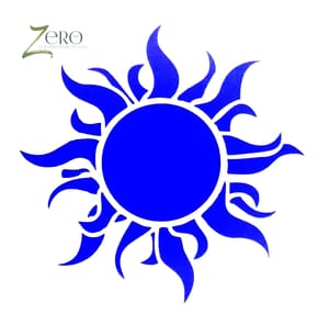 Imported Stencils- 5"*5"- Circular Flame Design Background