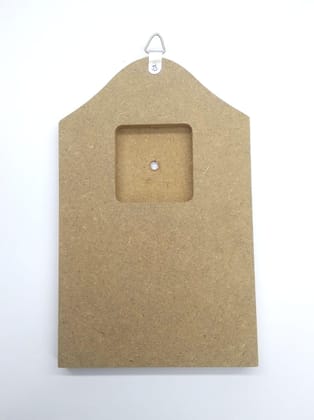 Hut Shape Clock Base Small Size -  MDF