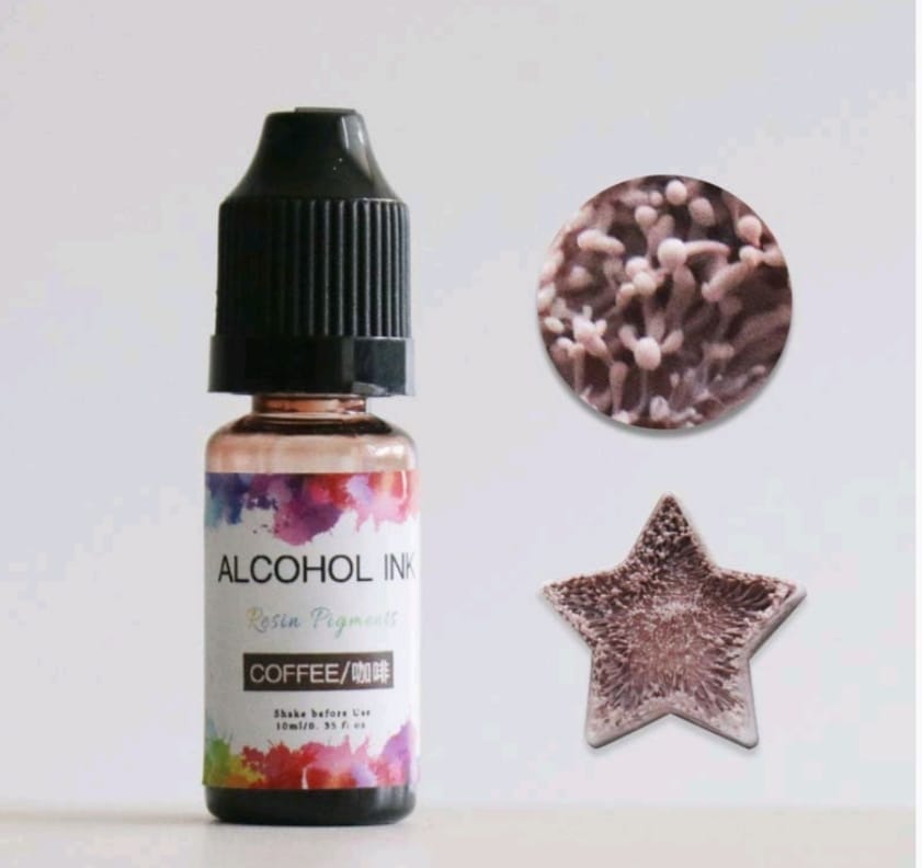 Alcohol Ink - Coffee Color - 10 ml Resin Pigment