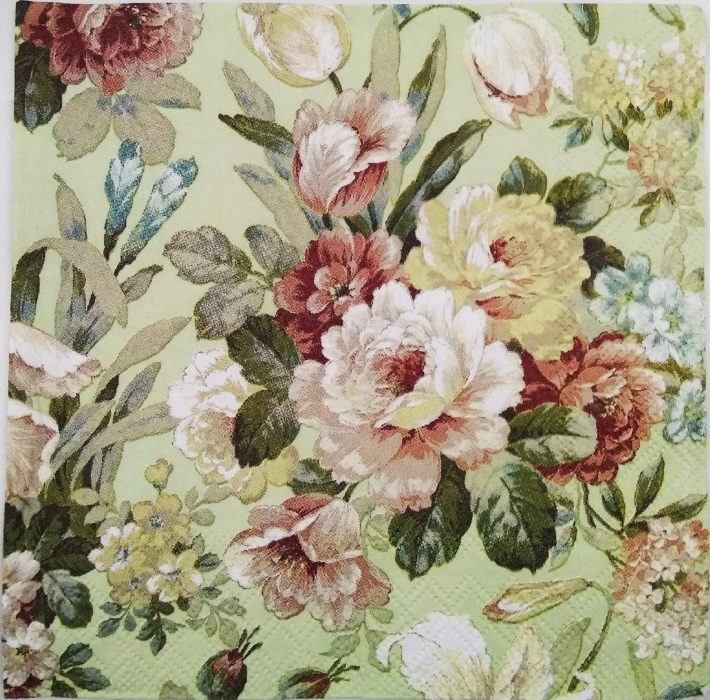 Decoupage Napkin / Tissue papers - 33cm by 33cm - GT1539