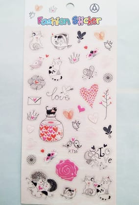 3D Stickers- Design 1 3D Stickers- Design 1