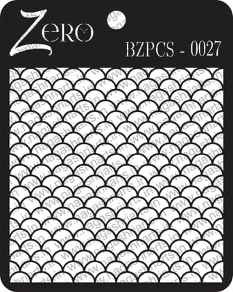 Brand Zero Pratibimb Craft Stencil - Code: BZPCS-0027 - Select Your Preferred Size