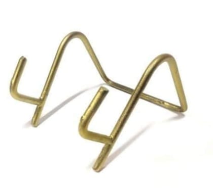 Metal Stand For Resin Projects - Light Gold  4"