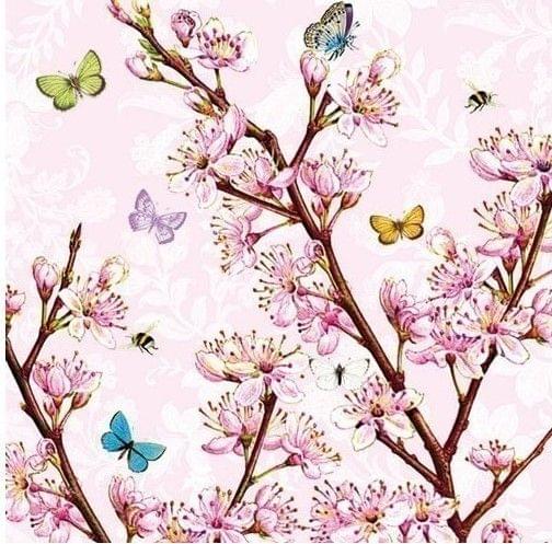Decoupage Napkin / Tissue papers - 33cm by 33cm - GT3256