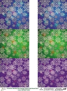 Brand Zero Premium Quality Decoupage Paper Pack of Two - Design Code: BZPQDP10305