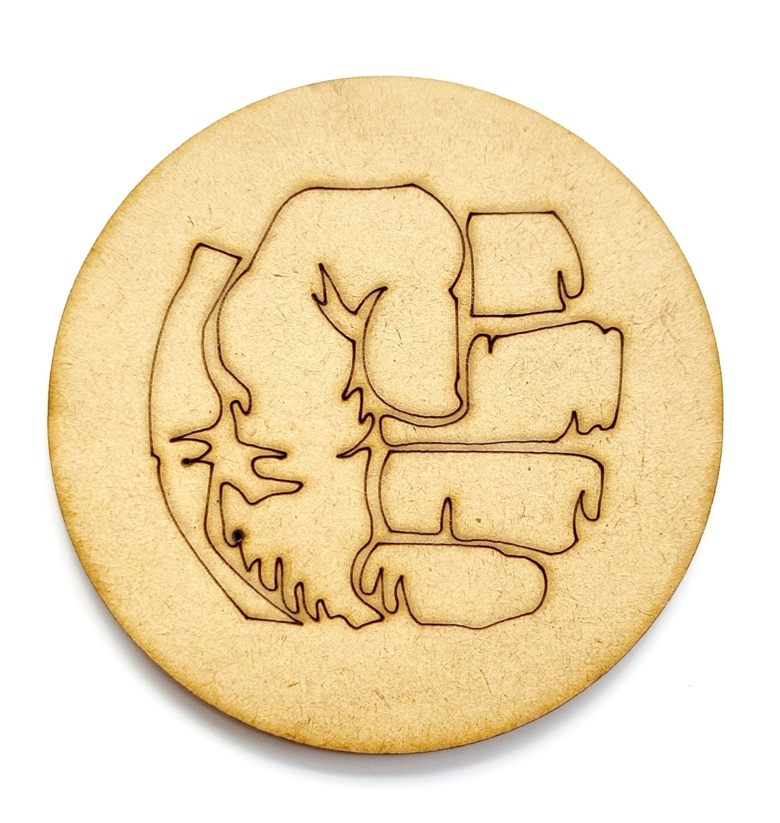 Brand Zero Pre Marked MDF Base - Design 3122 - Select Your Preference Of Size & Thickness