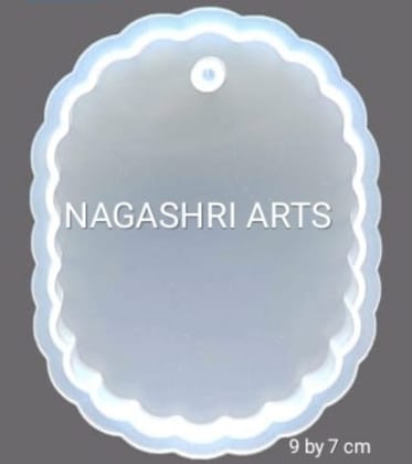 Brand Zero Silicon Mould - Pendant Jewellery Mould / , Diffuser & Ornament Design 12