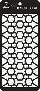 Brand Zero Pratibimb Craft Stencil - Code: BZPCS-1048 - Select Your Preferred Size