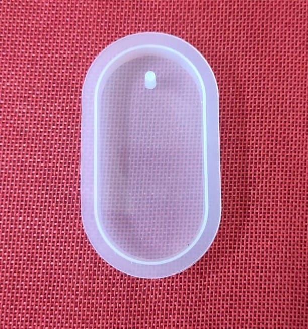 Brand Zero Silicon Mould - Pendant Jewellery Mould / , Diffuser & Ornament Design 4