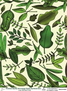 Brand Zero Premium Quality Decoupage Paper Pack of Two - Design Code: BZPQDP10166