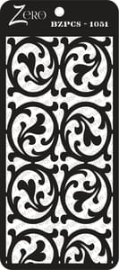 Brand Zero Pratibimb Craft Stencil - Code: BZPCS-1051 - Select Your Preferred Size