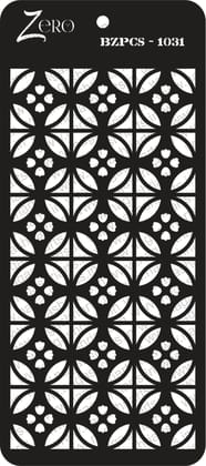 Brand Zero Pratibimb Craft Stencil - Select Your Preferred Size - Code: BZPCS-1031