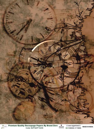 Brand Zero Premium Quality Decoupage Paper Pack of Two - Design Code: BZPQDP10246