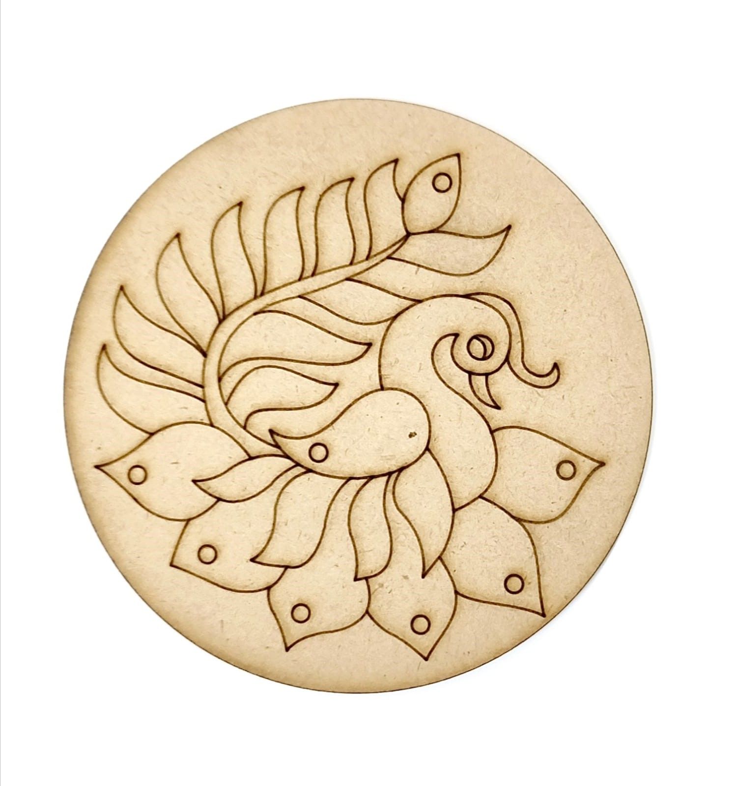 Brand Zero Pre Marked MDF Base - Design 2002 - Select Your Preference Of Size & Thickness