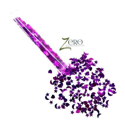 Brand Zero - Metallic Glitters - Purple Color Single Tube Brand Zero - Metallic Glitters - Purple Color Single Tube
