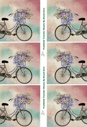 Brand Zero Pratibimb Transfer Sheets - Vintage Cycle
