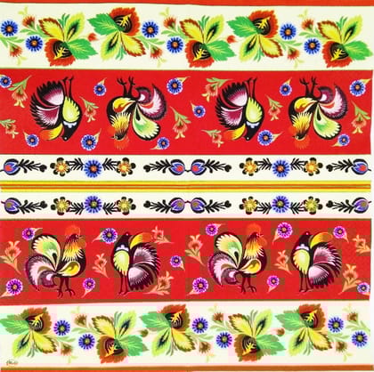 Decoupage Napkin / Tissue papers - 33cm by 33cm - GT1116