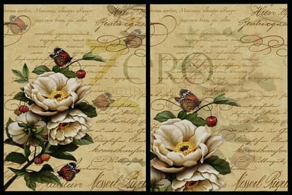 Brand Zero Luxury Speciality Decoupage Paper - Golden Era 1.1