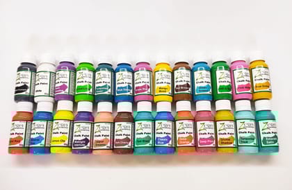 Brand Zero Chalk Paints - Combo of 26 Colors - Available in 30g, 50g & 90g in Each Colors