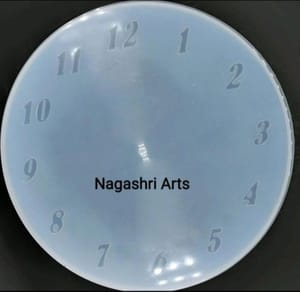 Brand Zero Silicon Mould -  Roman Dial Clock 10"