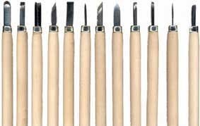 Meyco Hobby Wood Carving Tool Set of 12 Pcs