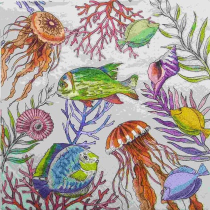 Decoupage Napkin / Tissue papers - GT1722