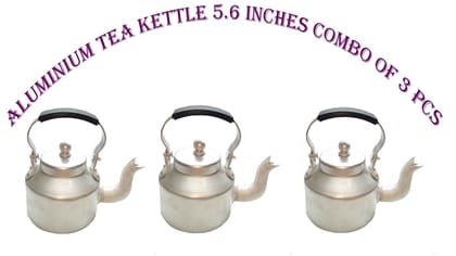 Aluminium Tea Kettle 5.6 Inches - Combo of 3 Pcs Aluminium Tea Kettle 5.6 Inches - Combo of 3 Pcs