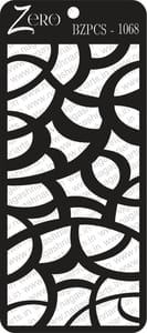 Brand Zero Pratibimb Craft Stencil - Code: BZPCS-1068 - Select Your Preferred Size