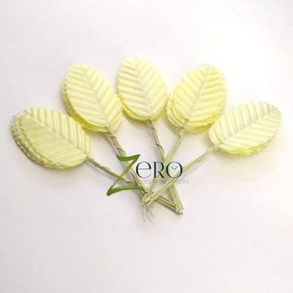 Bunch of 12 Pcs Hand Made Foam Flower Small - Orangish Pink Color