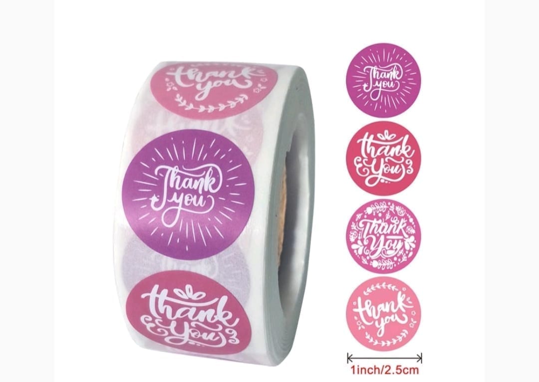 Thank You Stickers - cda25