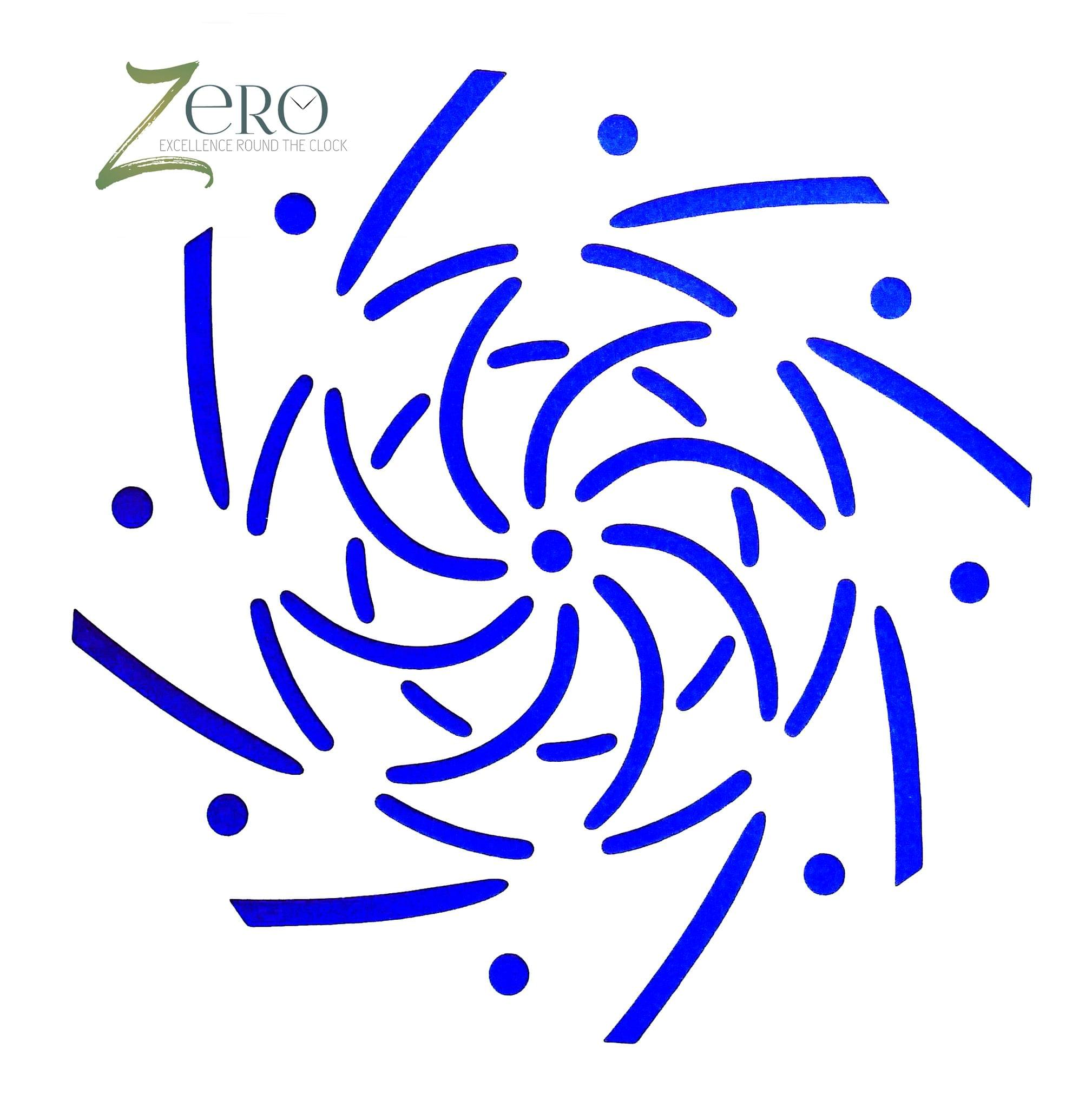 Imported Stencils- 5"*5"- Line Graphic Mandala Design Background 3