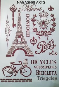 Imported A4 Size Stencils - 27