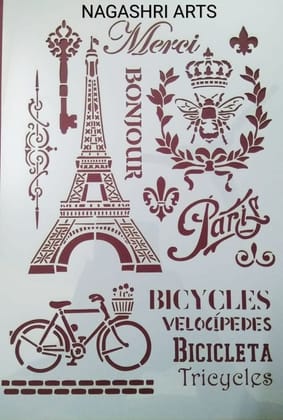 Imported A4 Size Stencils - 27