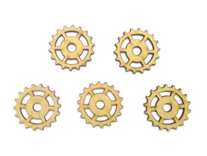 MDF Gears Design 3 - Set of 5 pcs