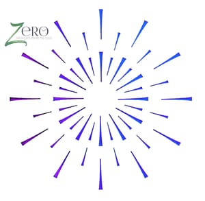 Imported Stencils- 5"*5"- Radial Dots Lines Pattern Background 1