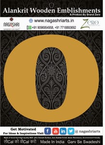 Brand Zero Alphabets, Numbers, Monograms - Upper Case O - CLBBT Font - Select Your Preference