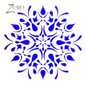 Imported Stencils- 5"*5"- Floral Graphic Mandala Design Background 33