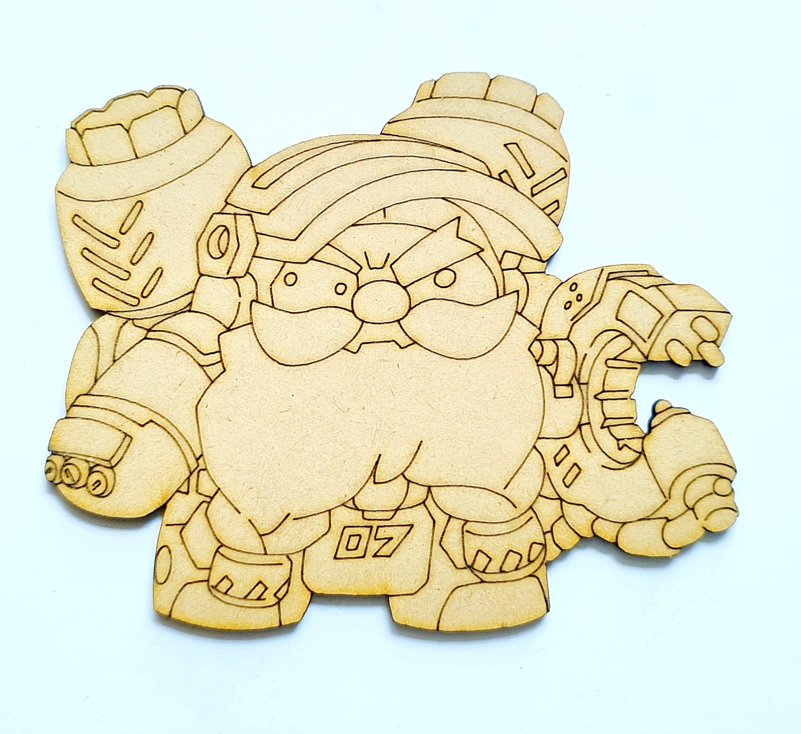 Brand Zero Pre Marked MDF Base - Design 3081 - Select Your Preference Of Size & Thickness