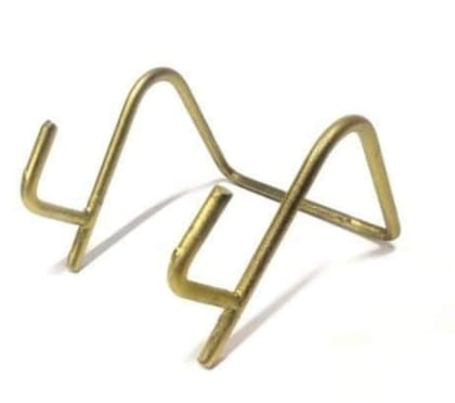Metal Stand For Resin Projects - Light Gold  3"