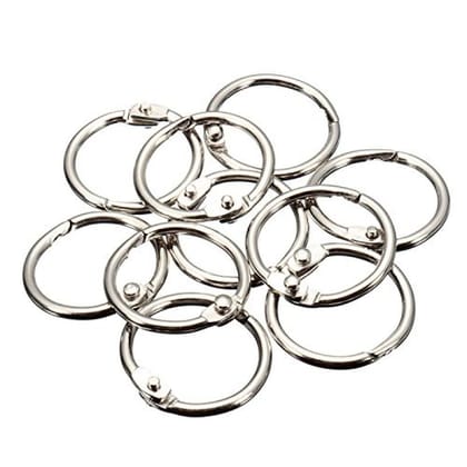 Scrapbooking Binder Rings - 38mm- Pack of 9 Rings