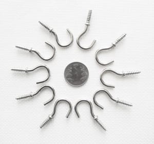 J HOOKS BIG SIZE - 10 PCS SET - 35mm J HOOKS BIG SIZE - 10 PCS SET - 35mm