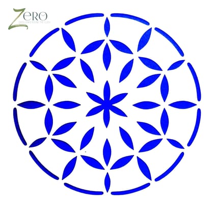 Imported Stencils- 5"*5"- Floral Graphic Mandala Design Background 14