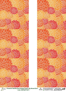 Brand Zero Premium Quality Decoupage Paper Pack of Two - Design Code: BZPQDP10271