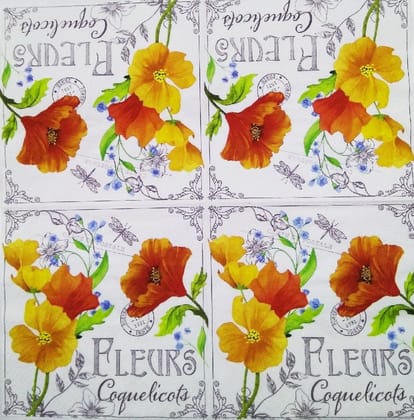Decoupage Napkin / Tissue papers - GT1615